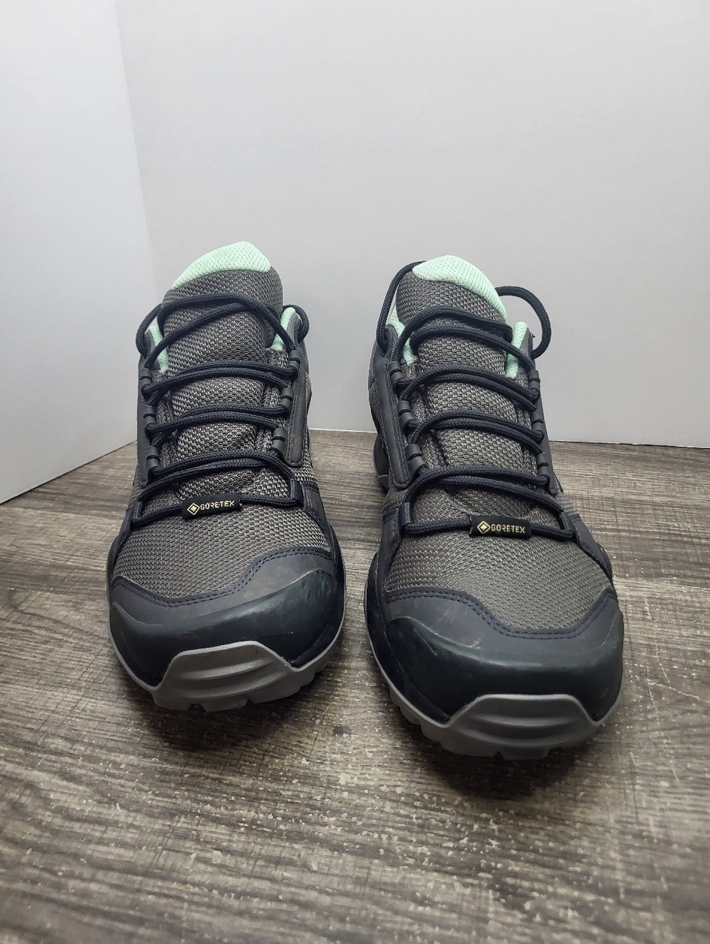 Adidas Terrex AX3 GTX Hiking Sneakers Grey (BC0573)  Women's Size 9.5 - Picture 4 of 10